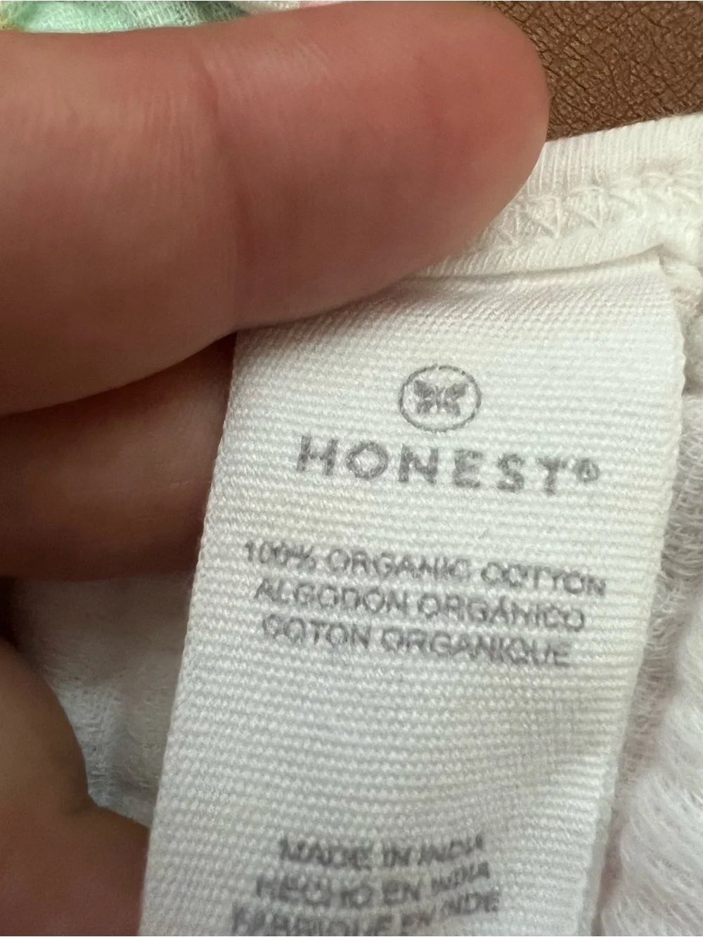 Honest Baby Clothing Organic Bundle of 4 Pink crinkle muslin baby washcloths